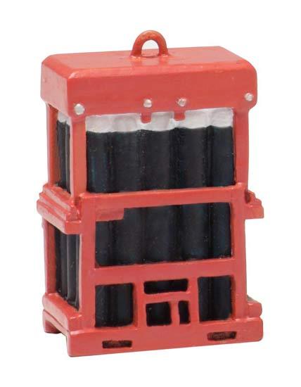 BACHMANN CAGED GAS BOTTLES