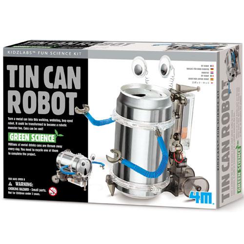 GREEN SCIENCE TIN CAN ROBOT