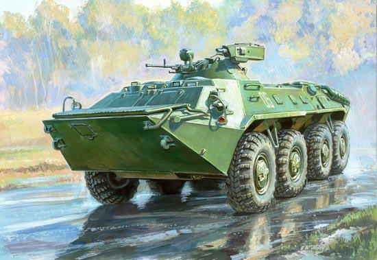 ZVEZDA BTR-70 WITH MA-7 TUR