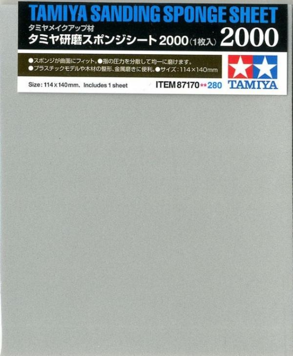 TAMIYA SANDING SPONGE 2000