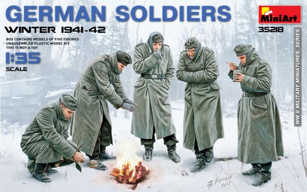 MINIART GERMAN SOLDIERS WINTER 1/35
