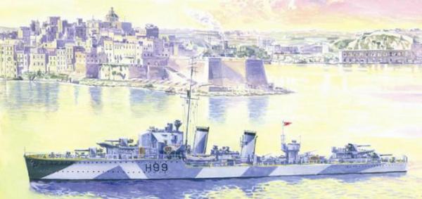 MISTER HOBBY HMS HERO 1/500