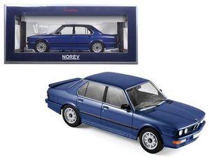 NOREV \'87 BMW 535I BLUE 1/18