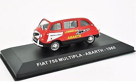 FIAT 750 MULTIPLA ABARTH 1960 1/43