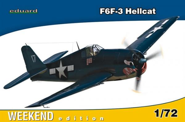 EDUARD F6F-3 HELLCAT 1/72 WEEKEND KIT