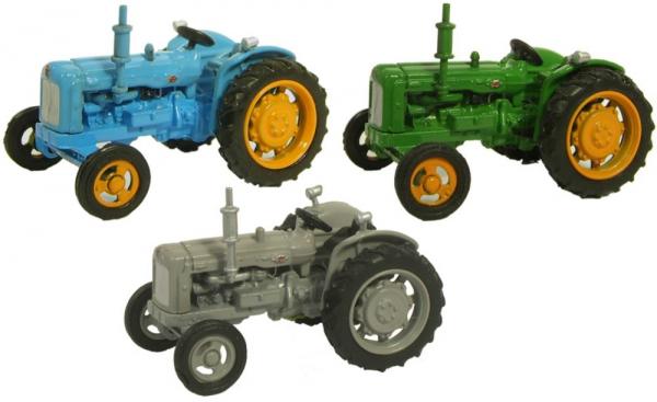 OXFORD FORDSON TRACTOR X 3
