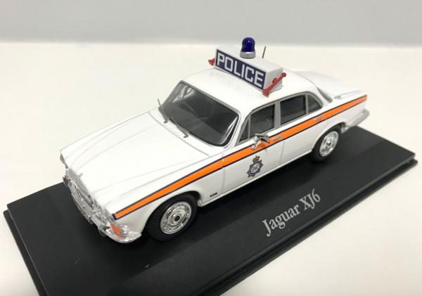 JAGUAR XJ6 BRITISH POLICE 1/43
