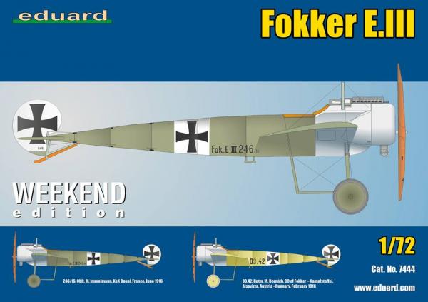 EDUARD WEEKEND FOKKER E.111 1/72