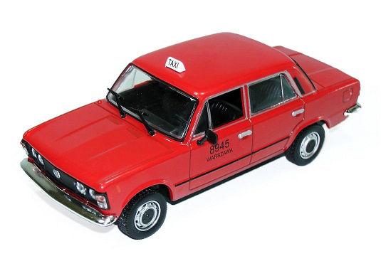 FIAT 125PTAXI RED 1/43