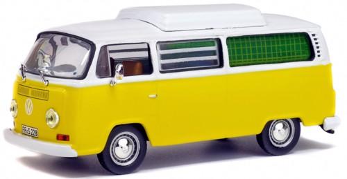 SOLIDO VW T2 CAMPER YEL/WHT 1/43