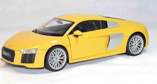 WELLY \'16 AUDI R8 V10 YELLOW 1/18