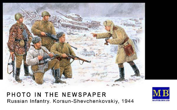 MASTERBOX 1/35 RUSSIAN INFANTRY \'44