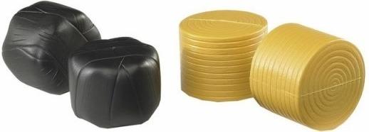 BRUDER 4 ROUND WRAPPED BALES