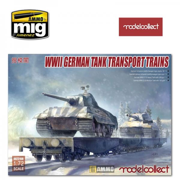 M/COLLECT WW11 GERMAN TANK TRANS. 1/72