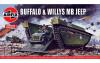 AIRFIX BUFFALO WILLYS MB JEEP 1/76