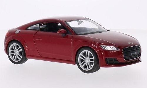 WELLY AUDI TT COUPE RED \'14 1/24