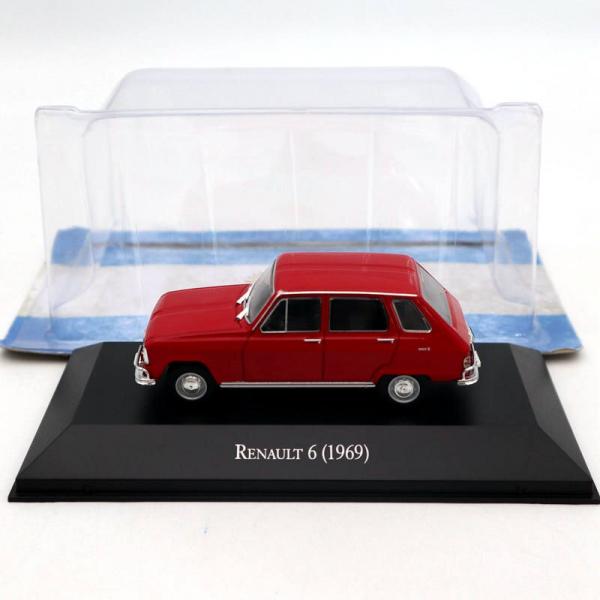 RENAULT 6 69 RED 1/43
