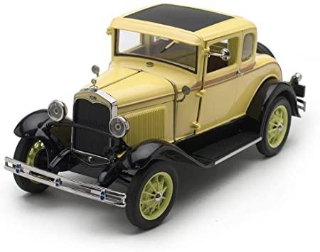 SUNSTAR MODEL A COUPE YELLOW 1/18