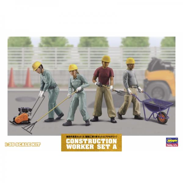 HASEGAWA 1/35 CONST. WORKERS SET A