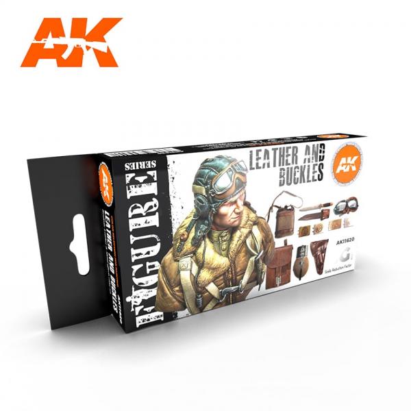 AK LEATHER & BUCKLES 3G SET