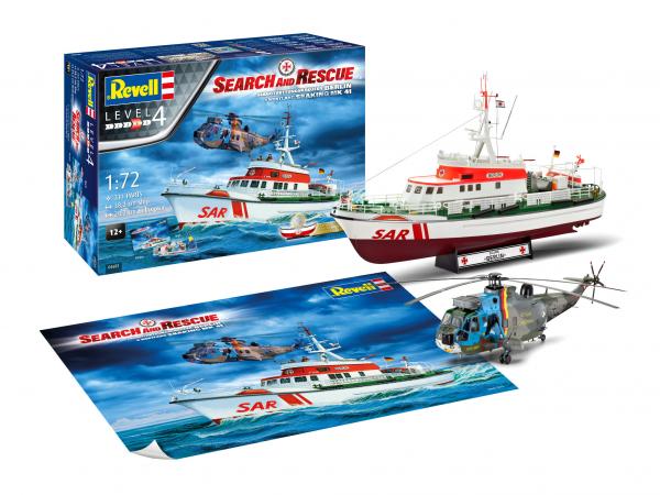 REVELL SEARCH + RESCUE GIFT SET 1/72