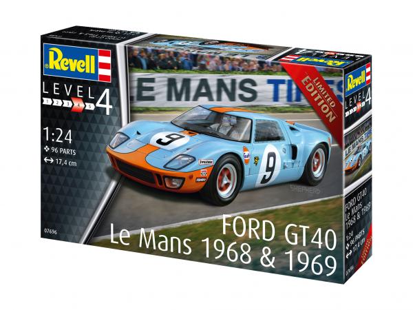 REVELL FORD GT40 LE MANS 68/69  1/24
