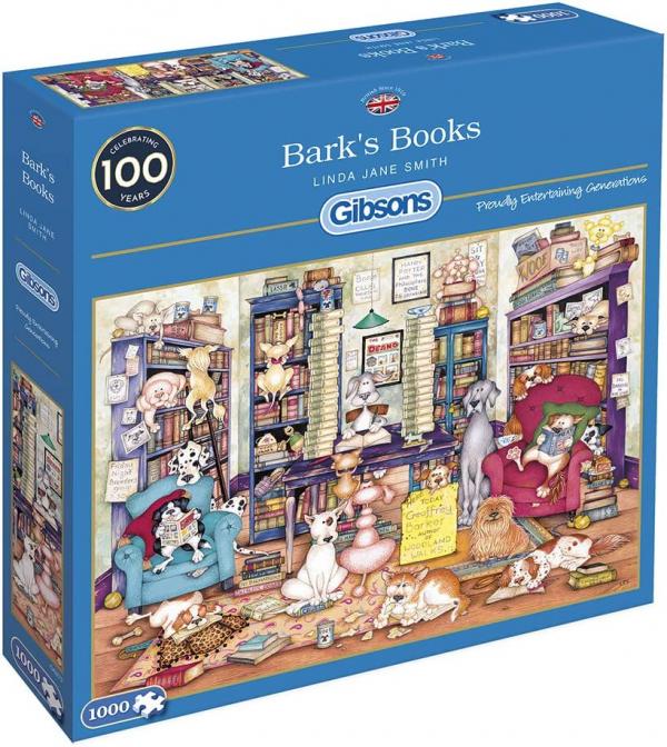 GIBSON BARK\'S BOOKS 1000 PCE PUZZLE