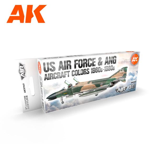 AK US AIR FORCE & ANG AIR \'60S-\'80S 3G
