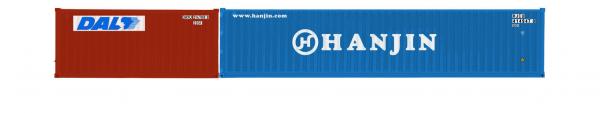 HORNBY DAL & HANJIN CONTAINER PACK
