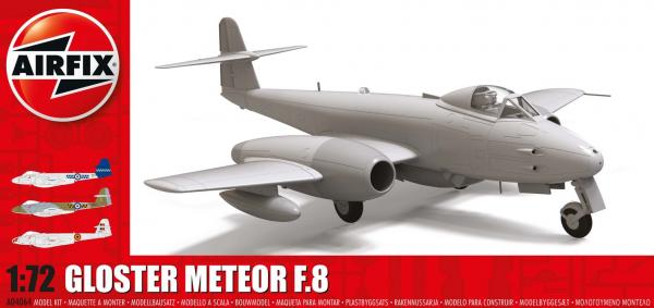 AIRFIX GLOSTER METEOR F8  disc