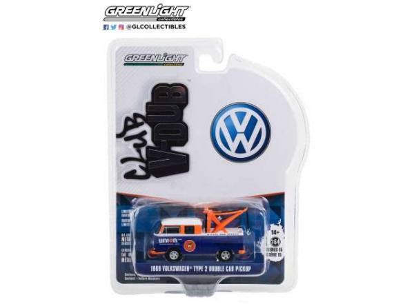 GREENLIGHT 1/64 \'69 VW DOUBLE CAB P/UP