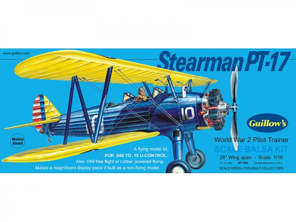 GUILLOW STEARMAN P-17 KIT