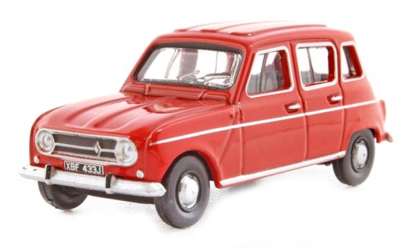 OXFORD 1/76 RENAULT 4 RED