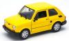 WELLY 1/21 FIAT 126P YELLOW