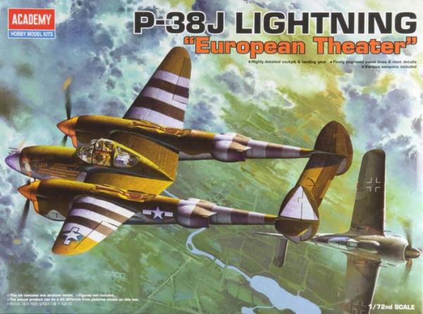 ACADEMY P38J LIGHTNING EUR. 1/72