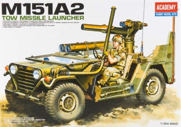 ACADEMY M151A2 TOW LAUNCHER 1/35