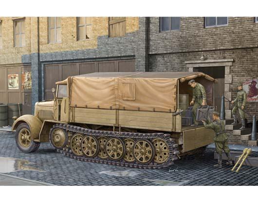 TRUMPETER 1/35 SDKFZ 7 8T MITTLE LATE