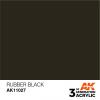 AK 3RD GEN. RUBBER BLACK PAINT 17ML