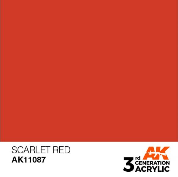 AK 3RD GEN SCARLET RED PAINT 17ML