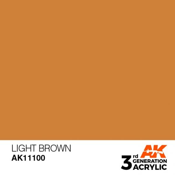 AK 3RD GEN LIGHT BROWN PAINT 17ML