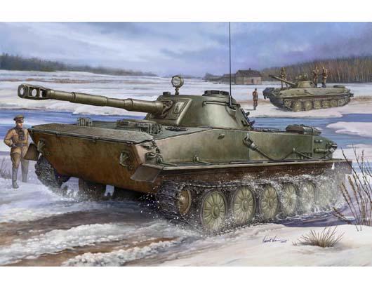 TRUMPETER RUSSIAN PT-76 TAN