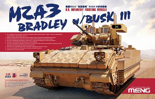 MENG M2A3 BRADLEY W/BUSK 3 1/35
