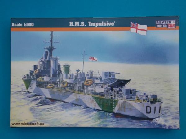 MISTER HOBBY HMS IMPULSIVE 1/500