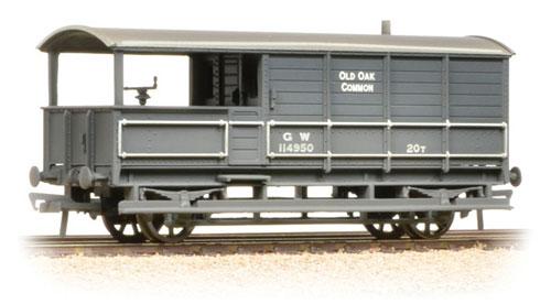 BACHMANN 20T TOAD GWR GREY WTHERED