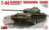 MINIART T44 SOVIET MED TANK 1/35