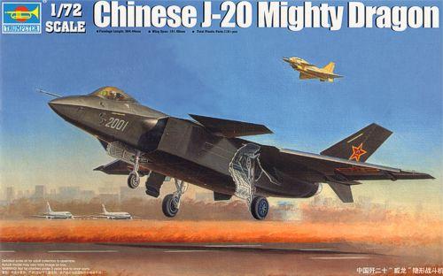 TRUMPETER J-20 CHINESE FIGHTER 1/72