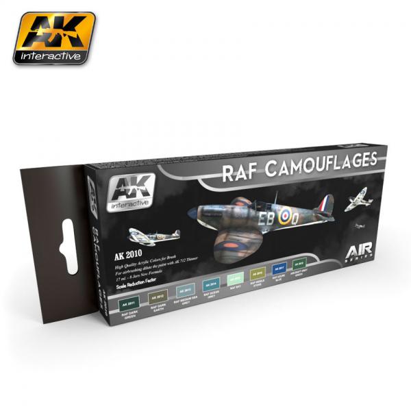 AK INTERACTIVE RAF CAMOUFLAGES SET