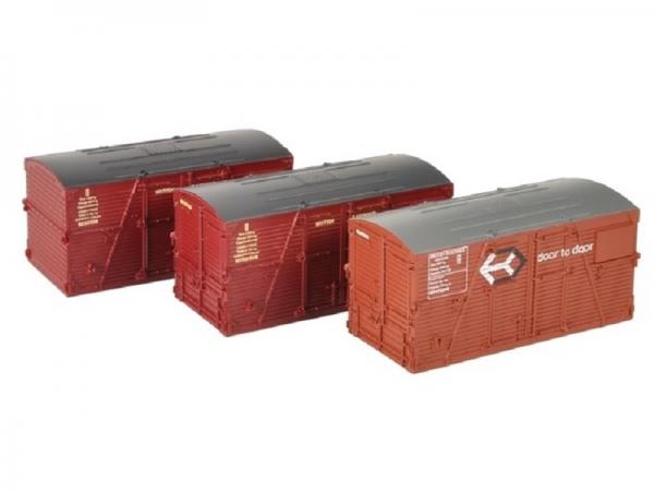 BACHMANN BD LARGE CONTAINERS X 3