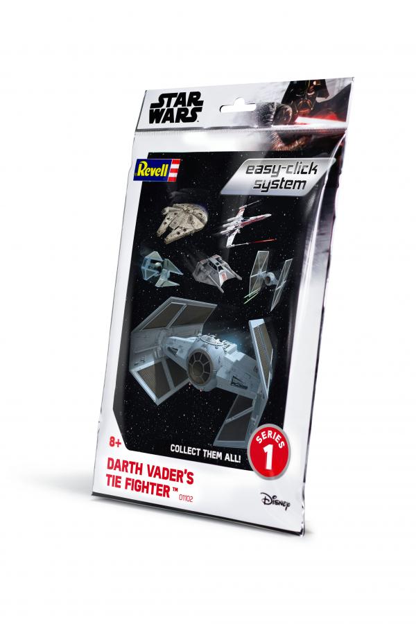 REVELL DARTH VADERS TIE FIGHTER disc