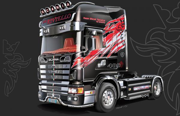 ITALERI - Model Kit Trucks 1:24 Trucks & Trailers